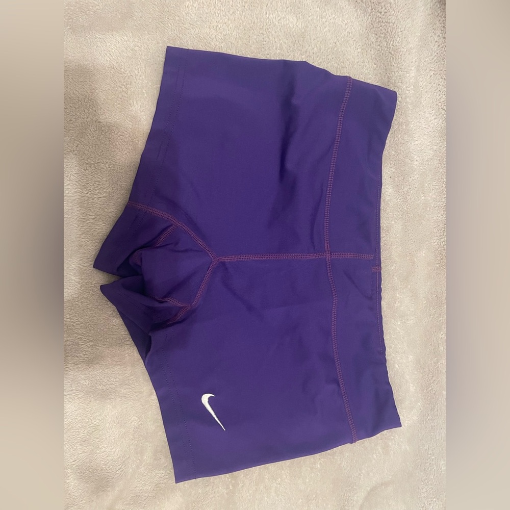 Nike purple spandex shorts 
- Nike small